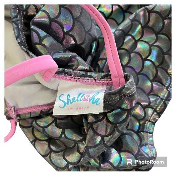 Shelloha swimwear iridescent mermaid size 4T - Picture 3 of 4